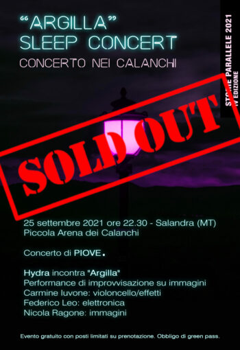 SLEEP CONCERT 2021 SOLDOUT
