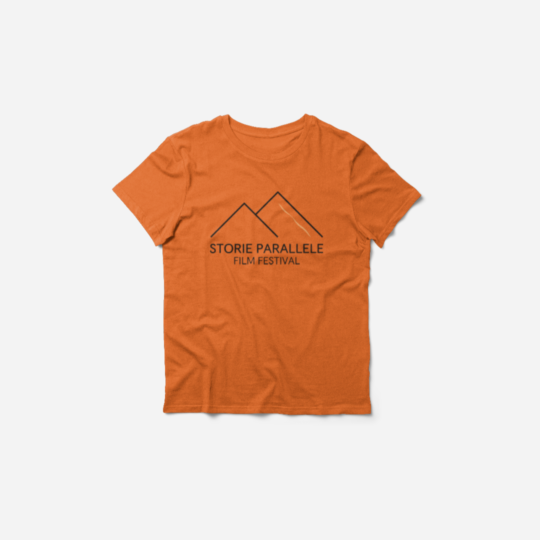 T-Shirt Bambini Logo classico - Arancio