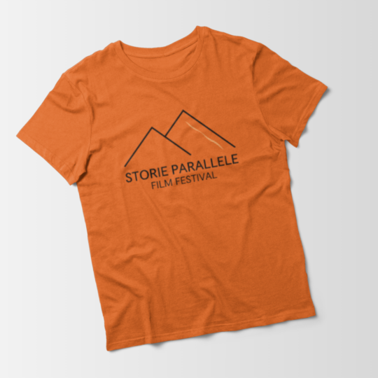 T-Shirt Logo classico - Arancio